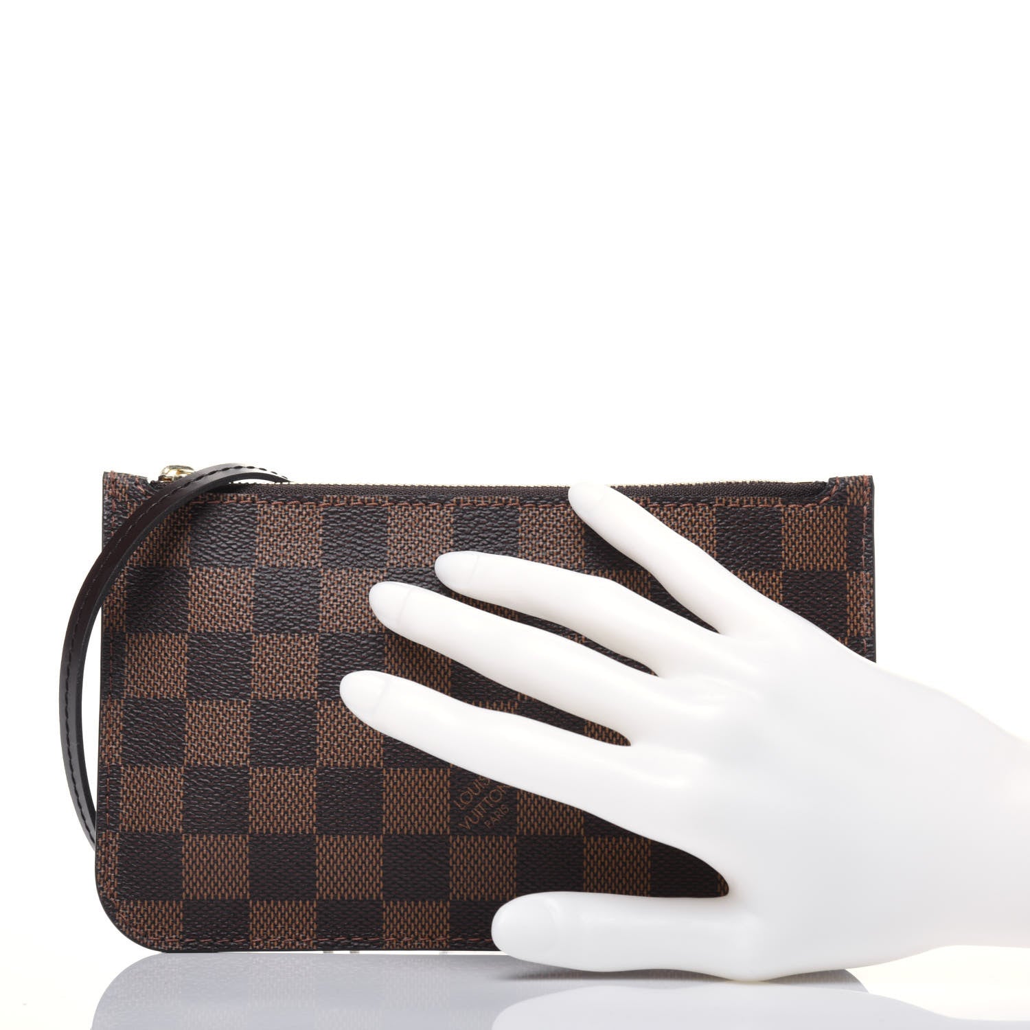 Louis Vuitton Damier Ebene Neverfull PM Pochette 2 of 10
