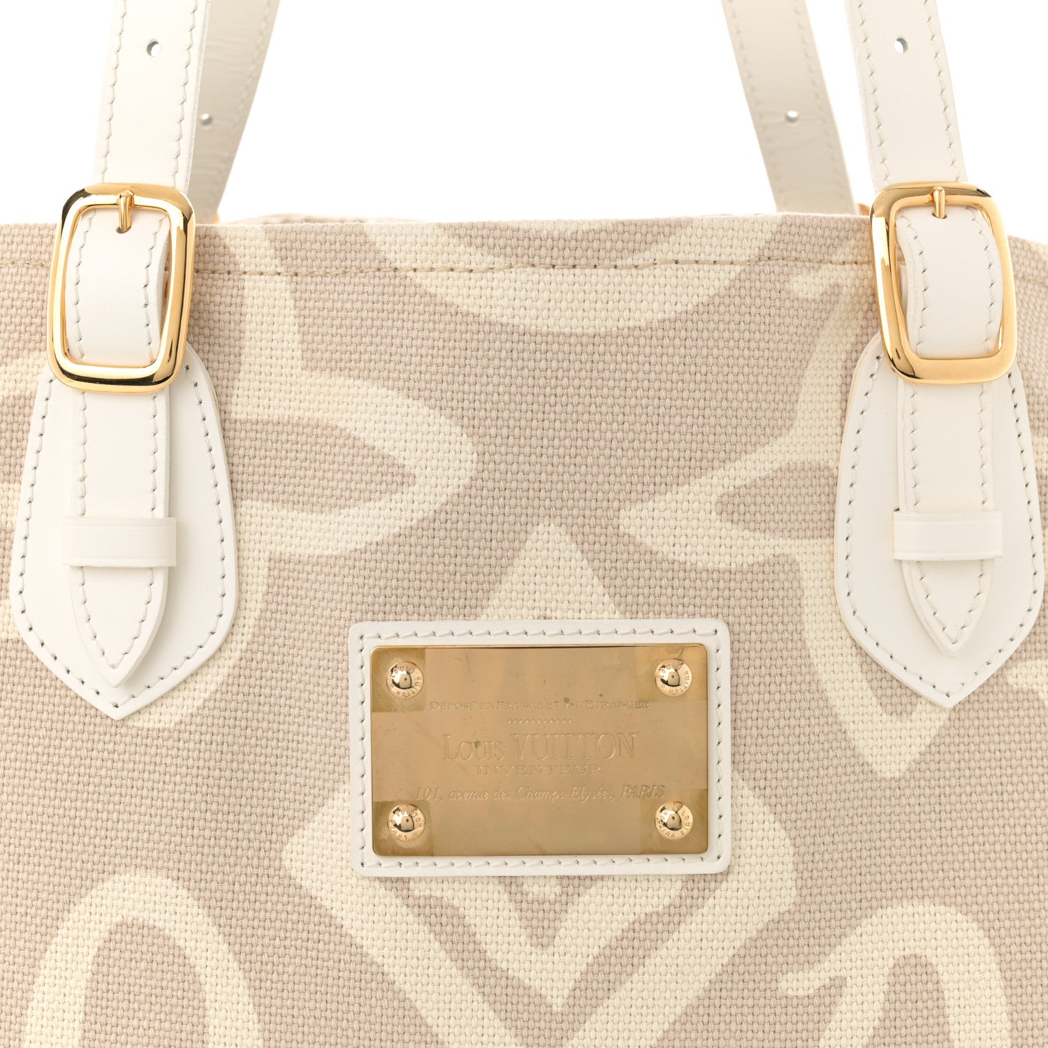 Louis Vuitton Tahitienne Cabas PM Sandy 7 of 9