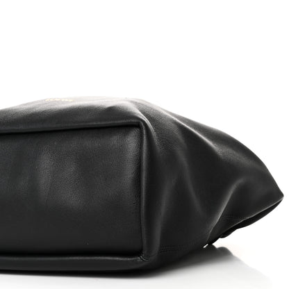 Loewe Buttery Nappa Lambskin Small Squeeze Bag Black 9 of 9