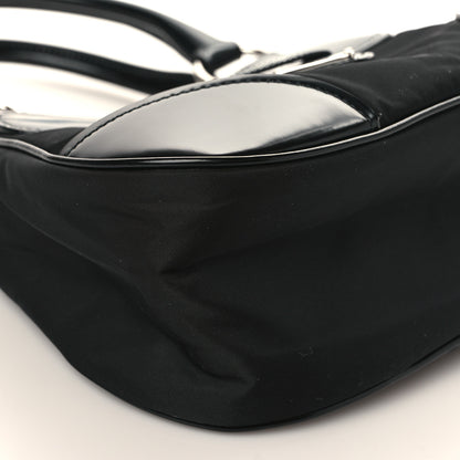 Prada Re-Nylon Spazzolato Re-Edition 2002 Moon Bag Black 6 of 7