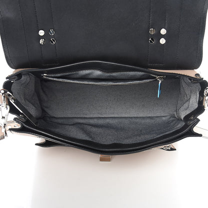 Proenza Schouler Grained Calfskin Medium Contrast Stitch PS1 Satchel Sand 5 of 12