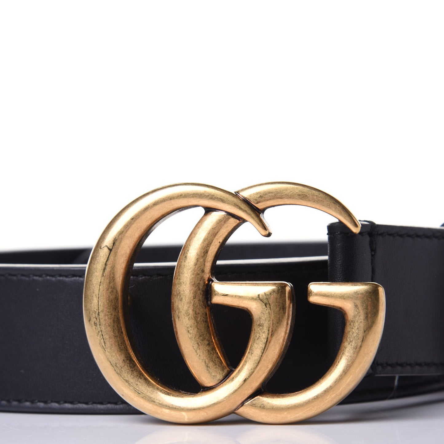 Calfskin Double G 30mm Belt 95 38 Black