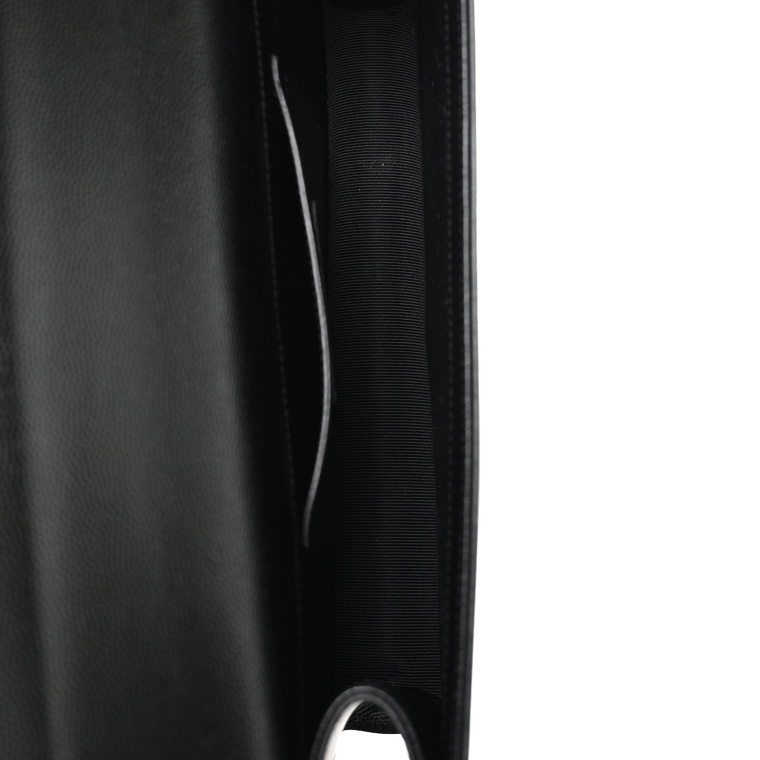Saint Laurent Grain De Poudre Classic Monogram Kate Clutch Black 5 of 8