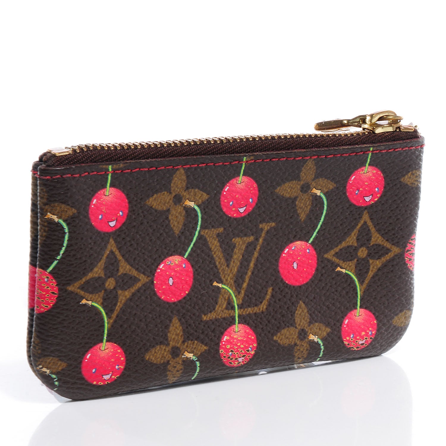 Louis Vuitton Monogram Cerises Key Pouch 3 of 8