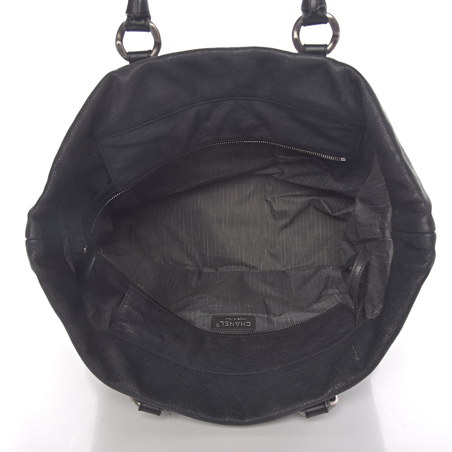 Chanel Calfskin CC Shoulder Bag Black 5 of 21