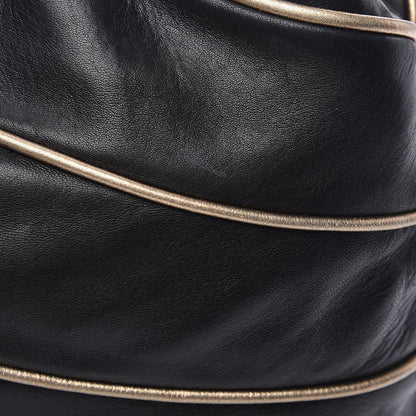 Chanel Lambskin Constructivism Tote Black 9 of 12