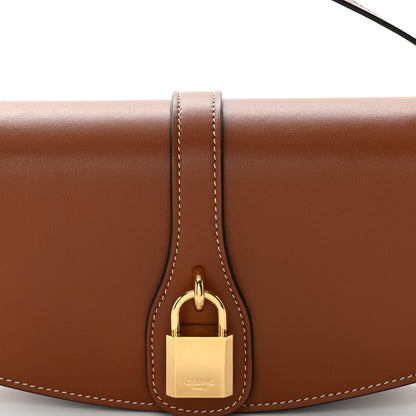 Celine Smooth Calfskin Tabou Clutch On Strap Tan 7 of 9
