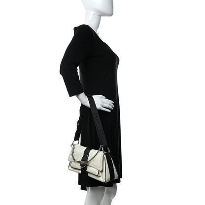 Christian Dior Coated Canvas Crystal Hardcore Bag White 2 of 19