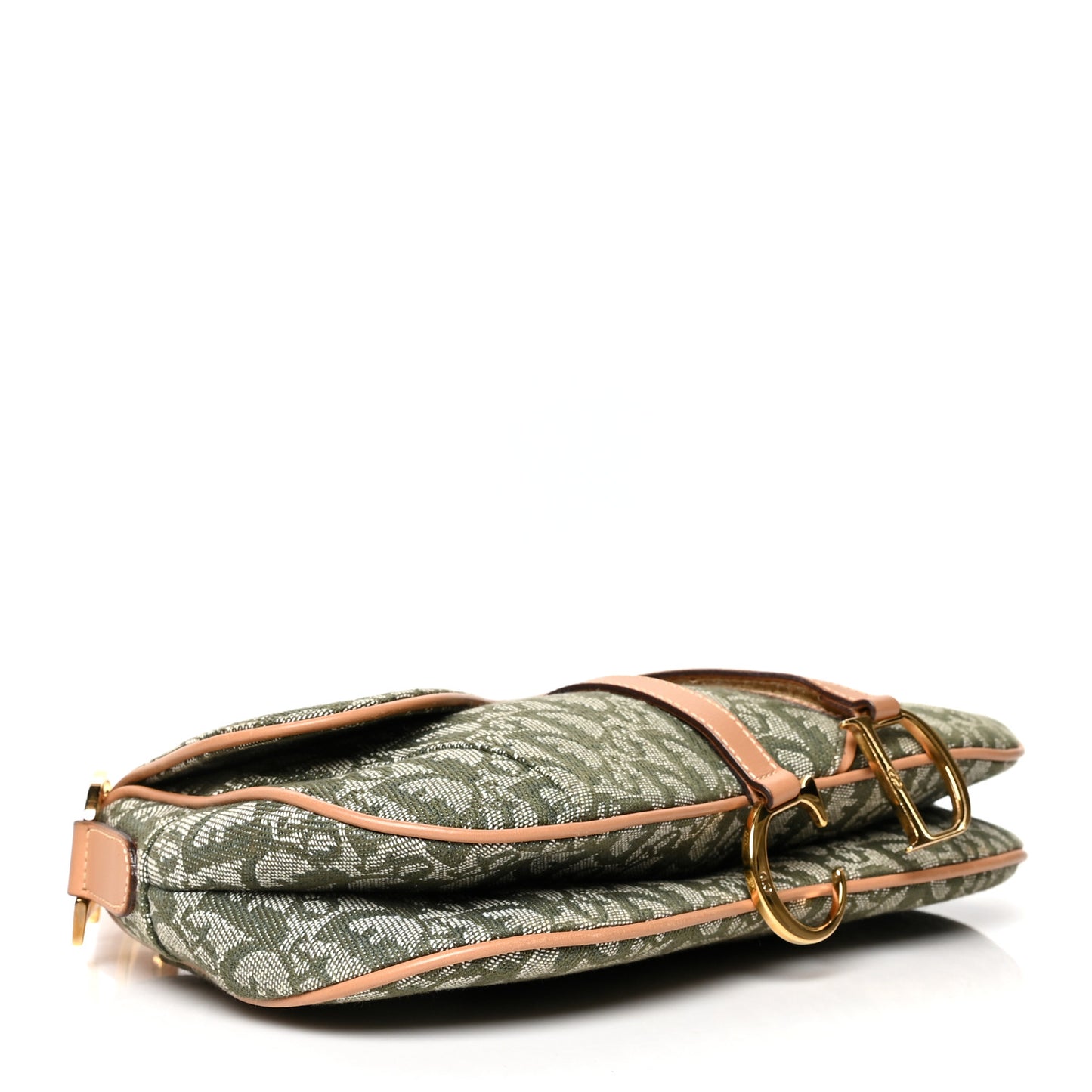Monogram Double Saddle Bag Green
