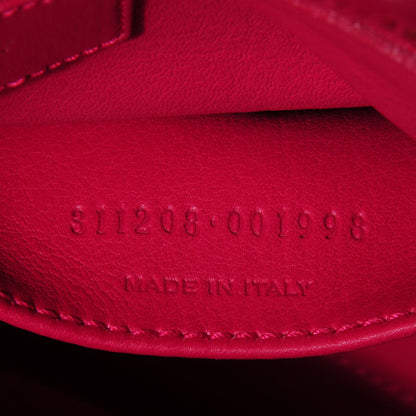 Saint Laurent Calfskin Medium Classic Y Cabas Fuchsia 6 of 7