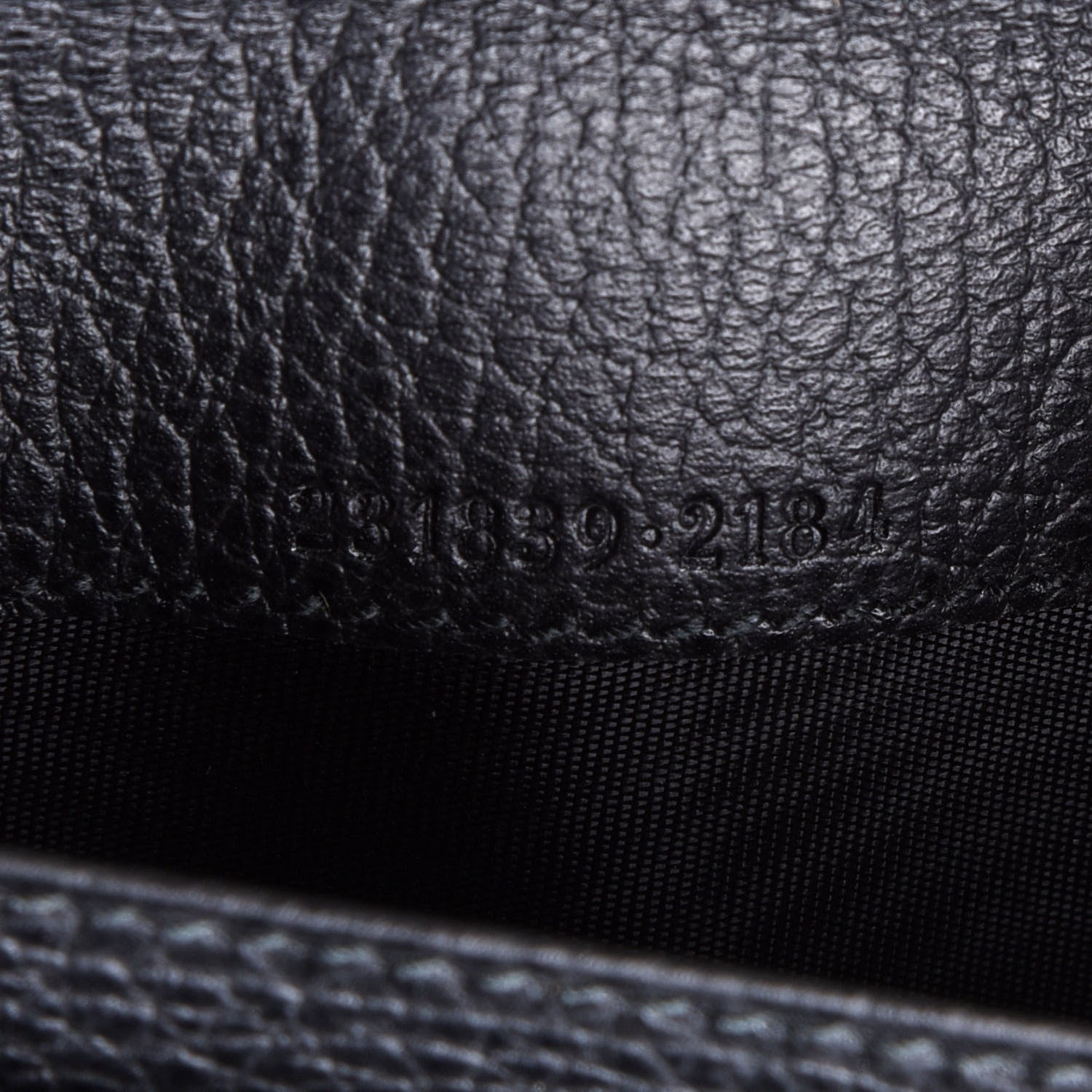 Gucci Monogram Continental Charmy Wallet Black 7 of 11