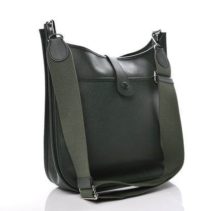 Hermes Epsom Evelyne III GM Vert Anglais 3 of 10