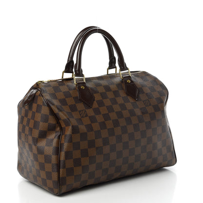 Louis Vuitton Damier Ebene Speedy 30 3 of 10