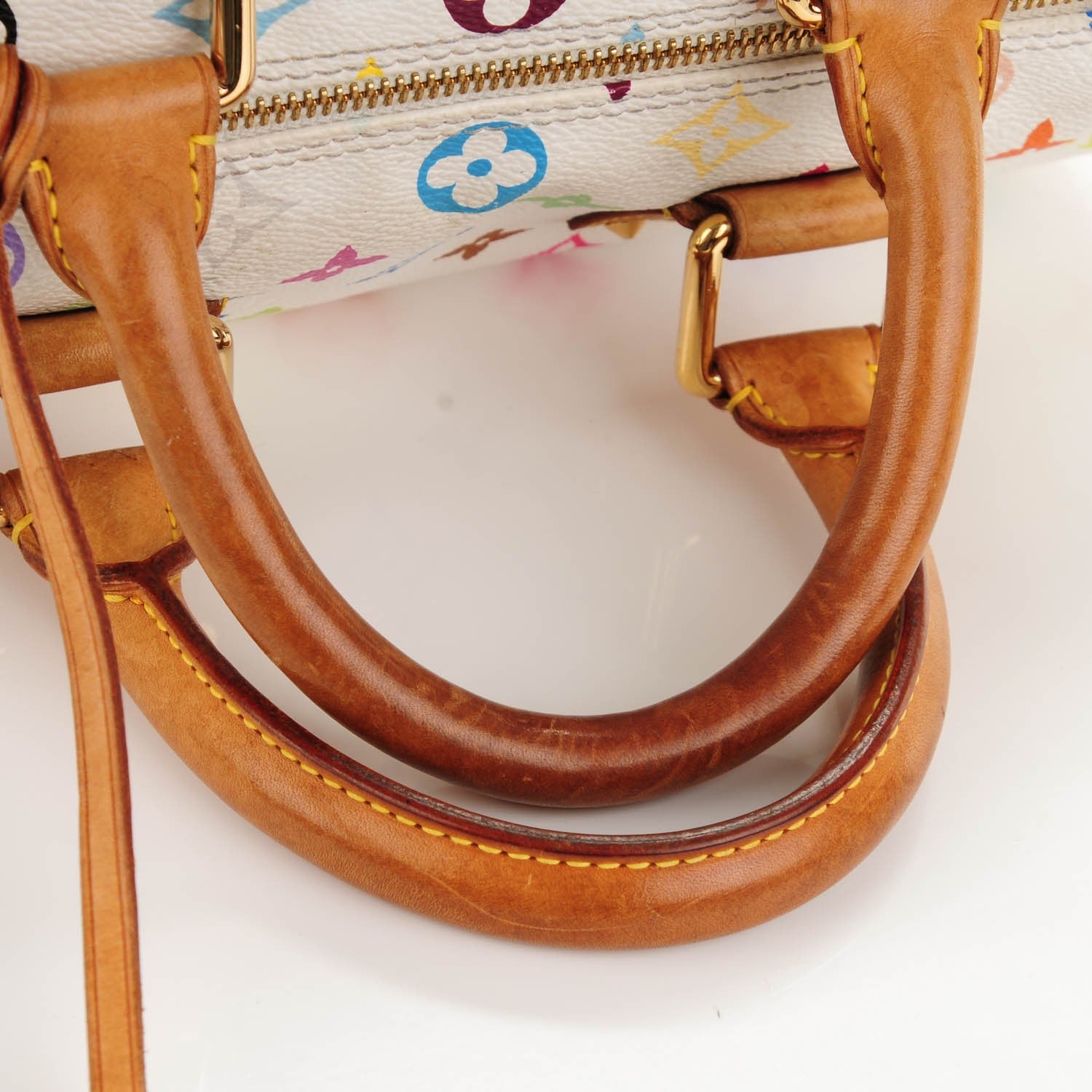 Louis Vuitton Monogram Multicolor Speedy 30 White 6 of 11