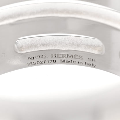 Hermes Sterling Silver Arcane Cuff Bracelet 5 of 6