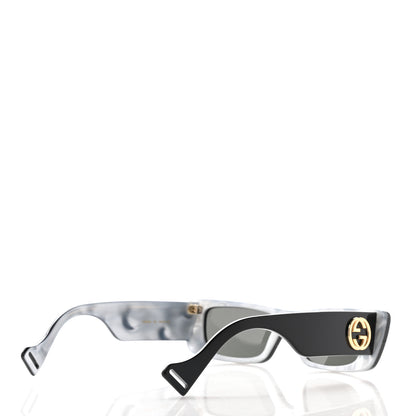 Gucci Acetate Rectangular Sunglasses GG0516S Black 4 of 9