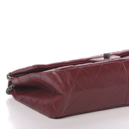 Chanel Aged Calfskin Quilted 2.55 Reissue 226 Flap Red 8 of 11