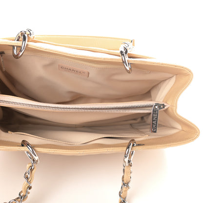 Chanel Caviar Quilted Grand Shopping Tote GST Beige 5 of 16