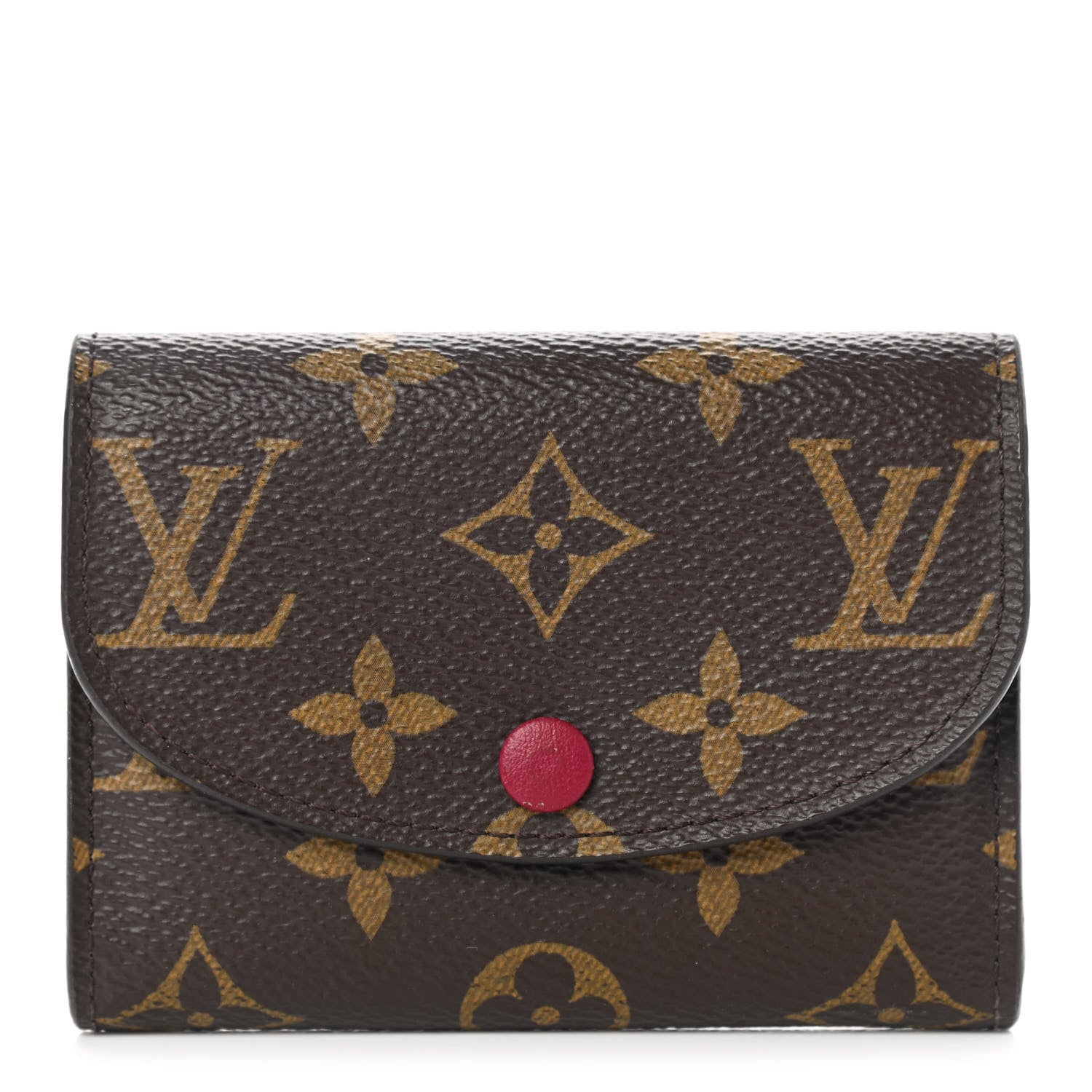 Louis Vuitton Monogram Rosalie Coin Purse Fuchsia 1 of 8