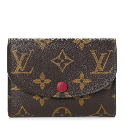 Louis Vuitton Monogram Rosalie Coin Purse Fuchsia 1 of 8