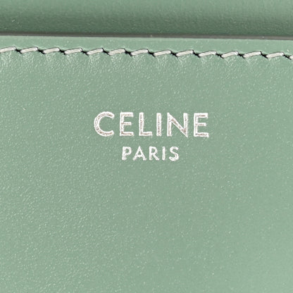 Celine Satinated Calfskin Small 16 Top Handle Bag Celadon 7 of 13