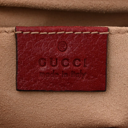 Gucci GG Supreme Monogram Flora Web Small Ophidia Tote Bag Red 6 of 10
