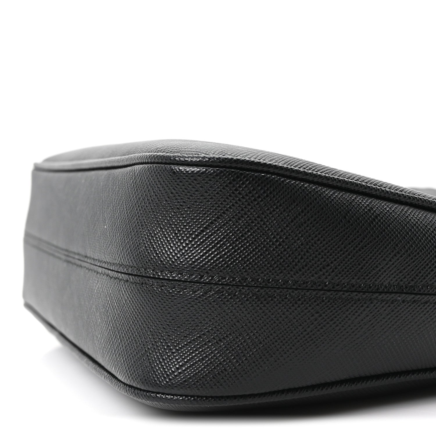 Prada Saffiano Lux Re-Edition 2005 Shoulder Bag Black 10 of 10