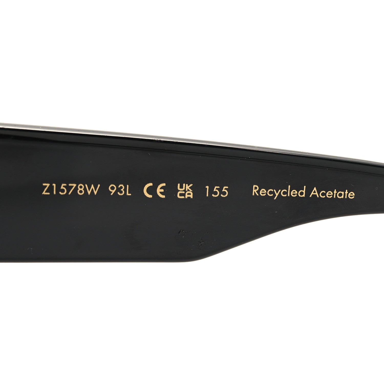 Louis Vuitton Acetate Swarovski Crystal Cyclone Sunglasses Z1578W Black 6 of 6