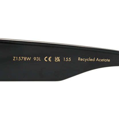 Louis Vuitton Acetate Swarovski Crystal Cyclone Sunglasses Z1578W Black 6 of 6