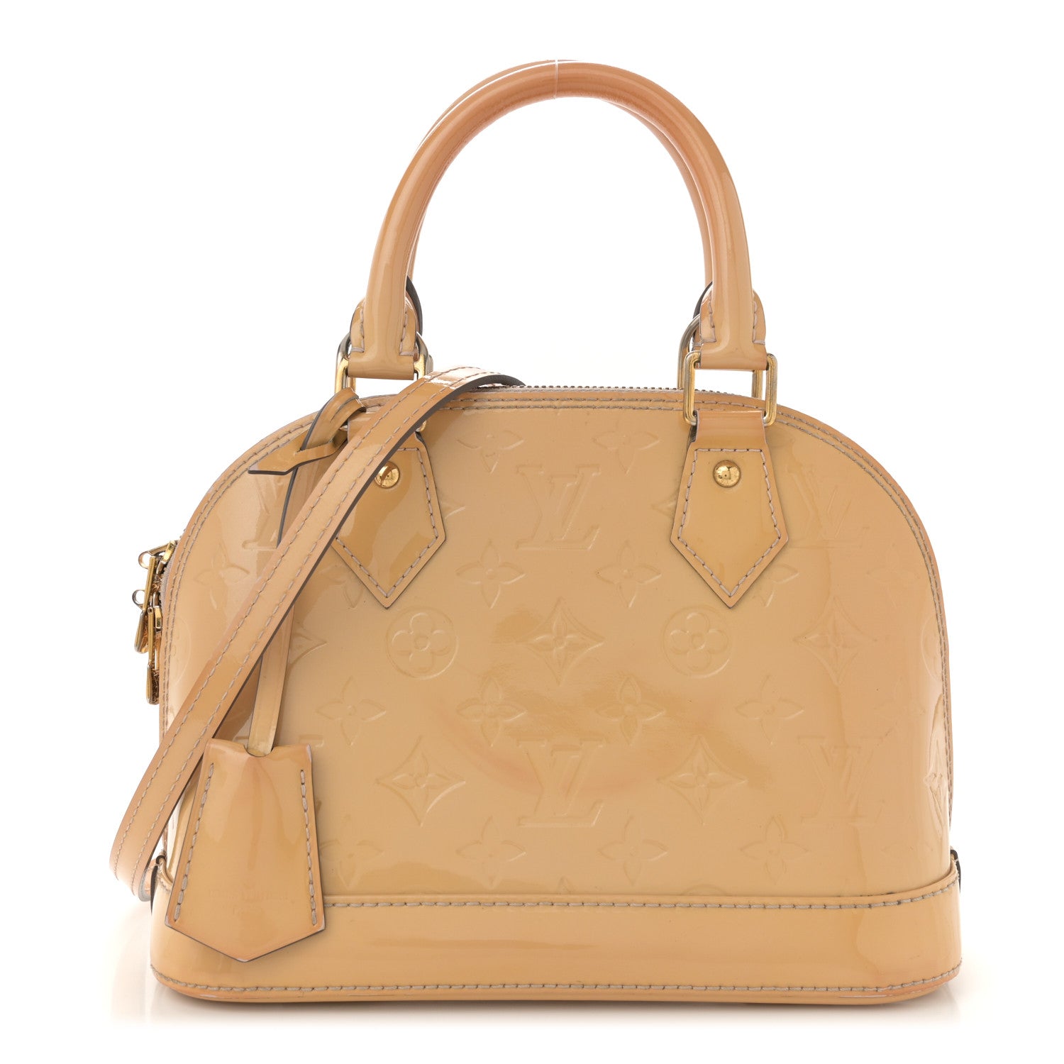 Louis Vuitton Vernis Alma BB Dune 1 of 18