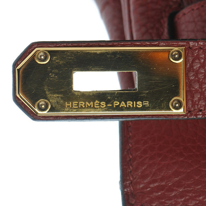 Hermes Taurillon Clemence JPG Birkin 42 Rouge H 11 of 33