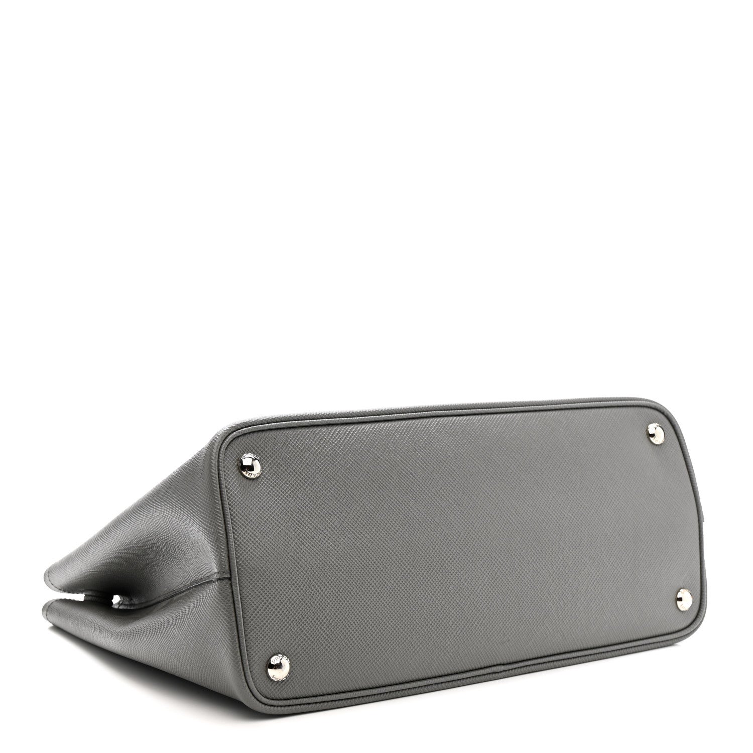 Prada Saffiano Cuir Medium Double Bag Marmo 4 of 13