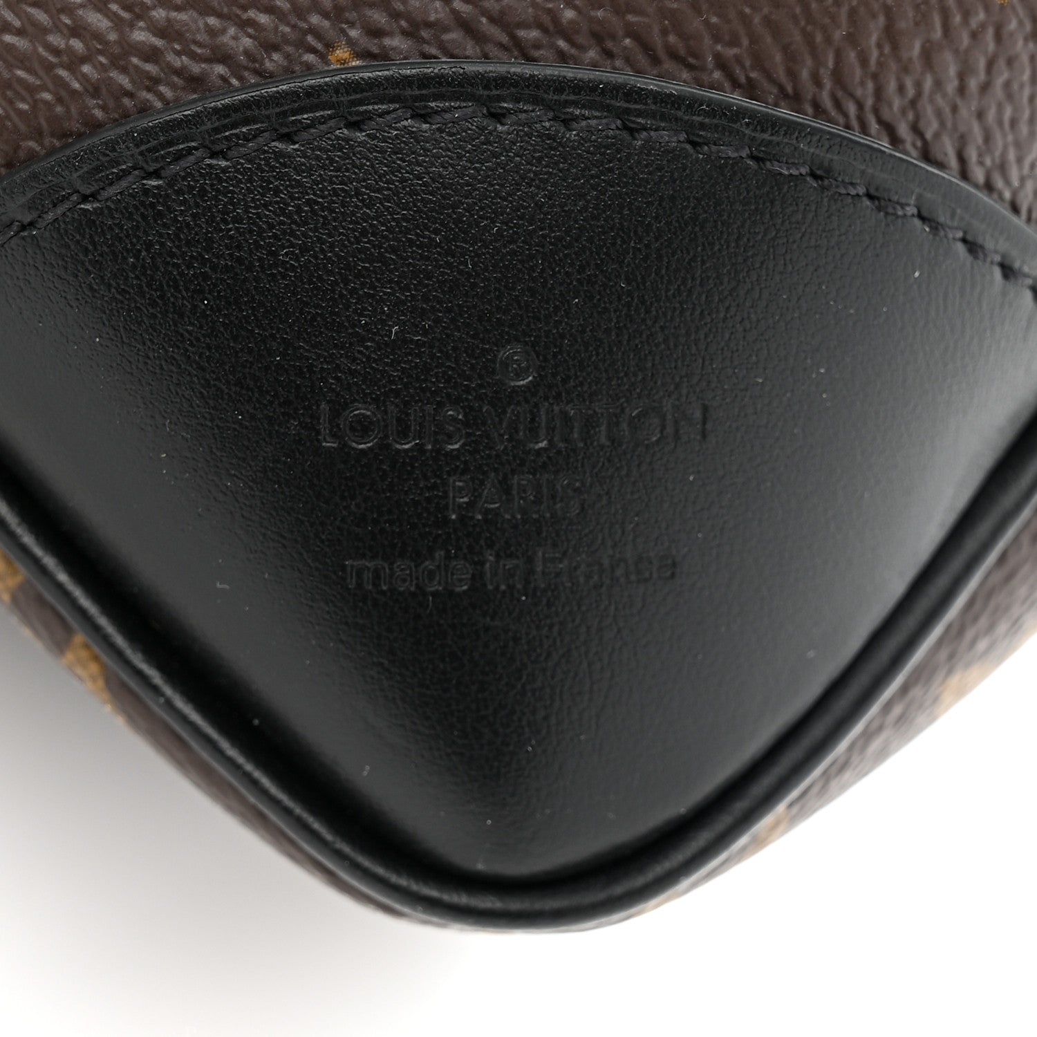 Louis Vuitton Monogram Odeon MM Black 6 of 9