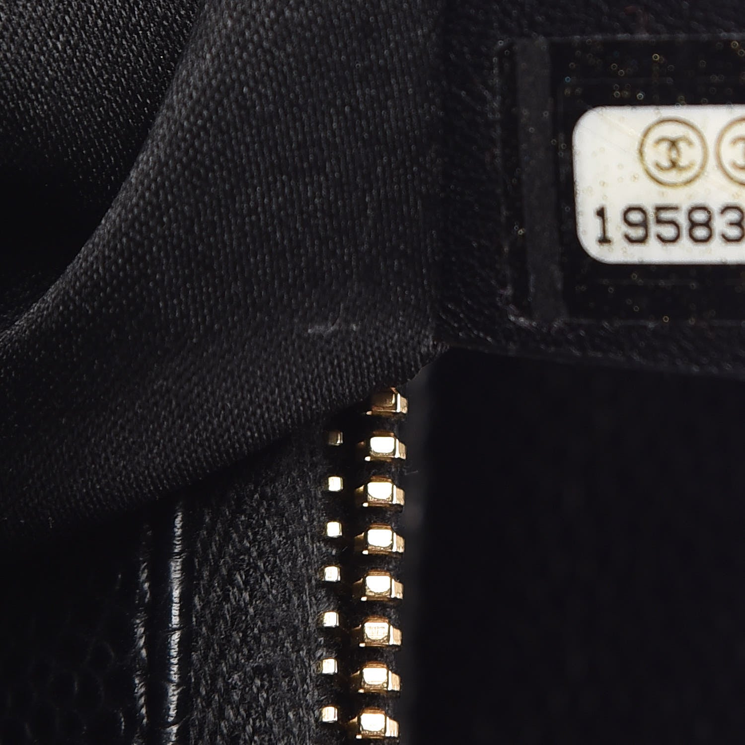 Chanel Caviar Quilted Grand Shopping Tote GST Black 7 of 9