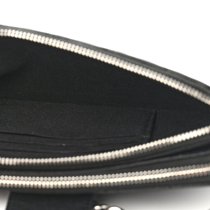 Chanel Lambskin Quilted CC Box Clutch With Chain Black 6 of 17