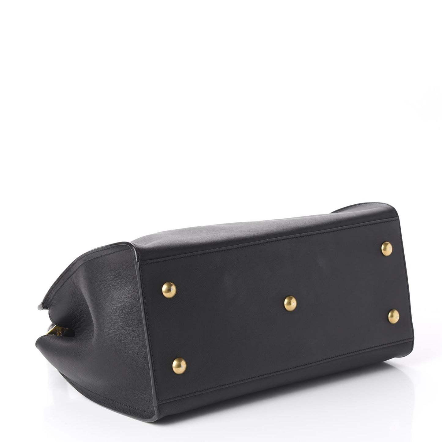Calfskin Small Classic Y Cabas Black