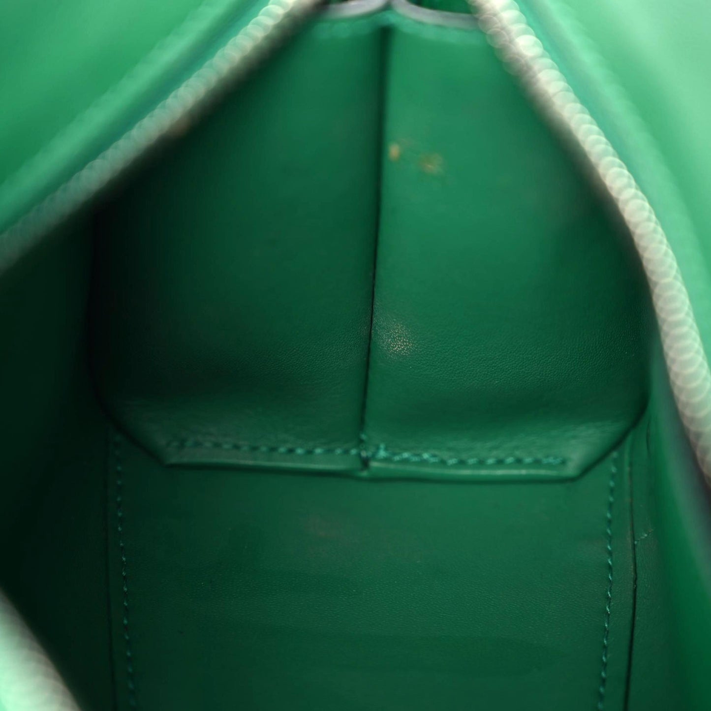 Smooth Calfskin Neo Classic Silver Hardware Mini City Grass Green