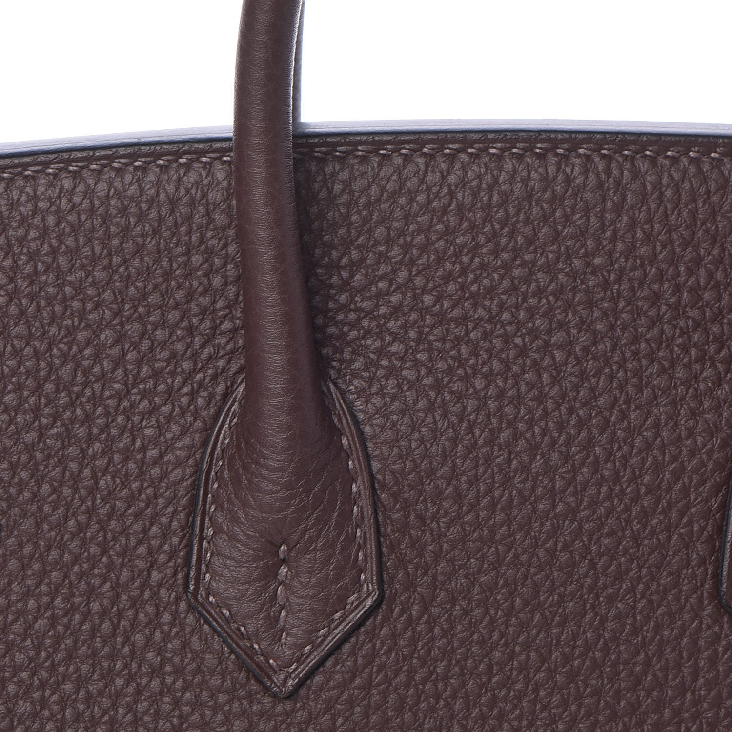 Hermes Togo Birkin 25 Chocolate 10 of 33