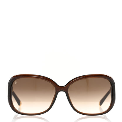 Louis Vuitton Acetate Obsession GM Sunglasses Z0459W Brown Glitter 2 of 6