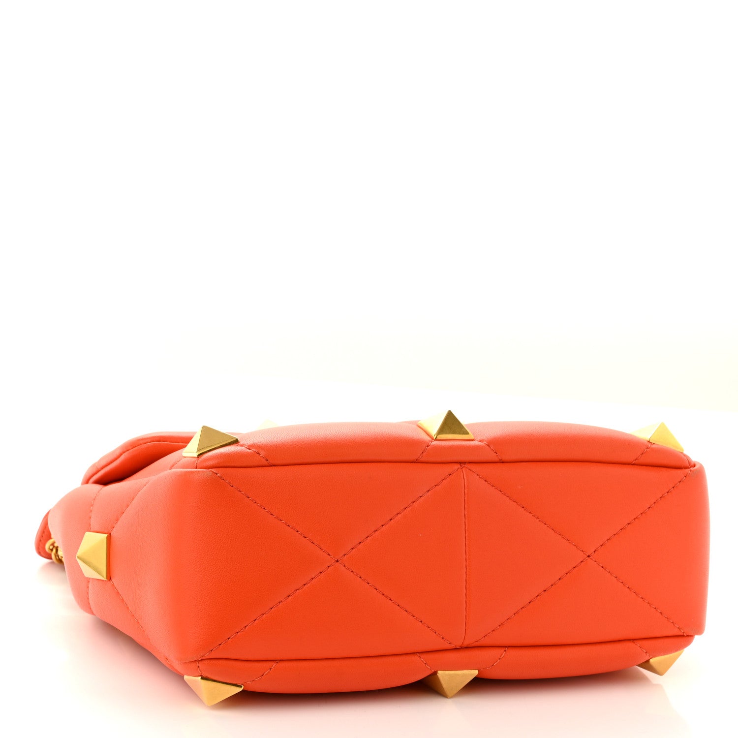 Valentino Garavani Nappa Medium Roman Stud Shoulder Bag Titian 4 of 9