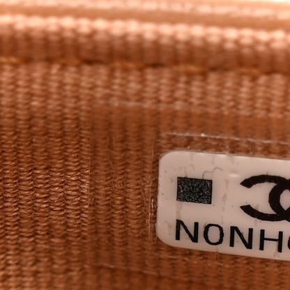Chanel Lambskin Quilted Chanel 19 Flap Card Holder Brown 8 of 9