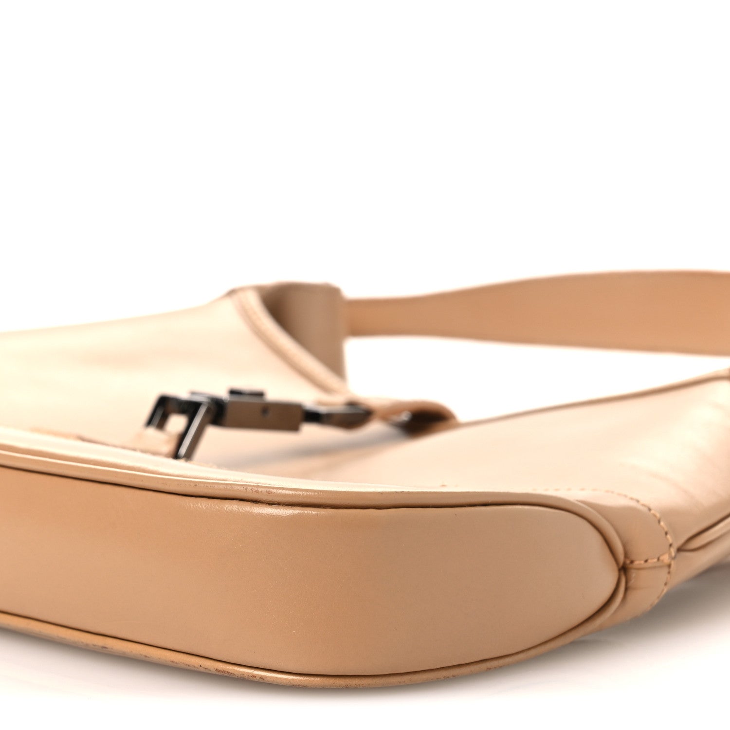 Gucci Calfskin Small Jackie O Hobo Beige 10 of 18