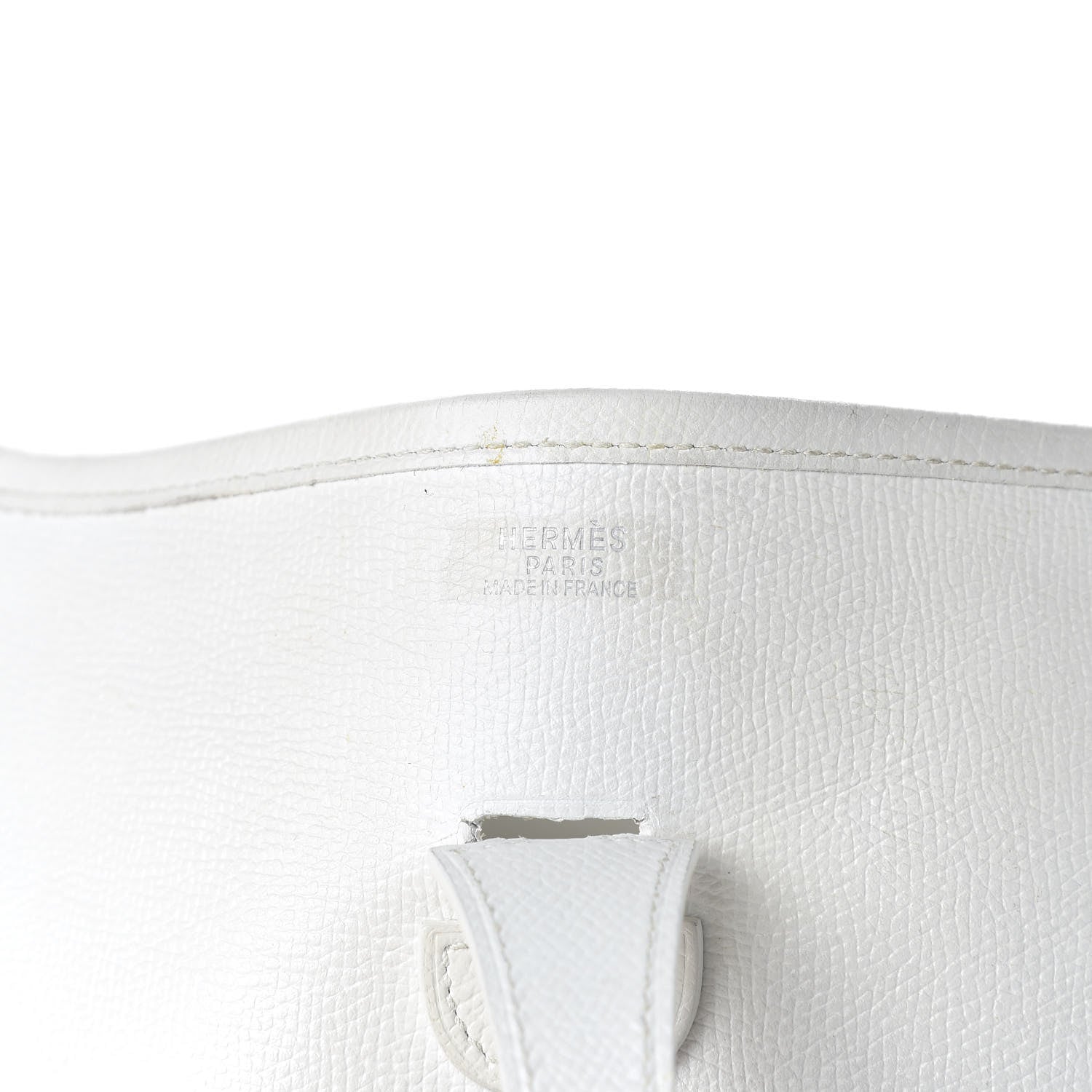 Hermes Epsom Evelyne PM White 8 of 13