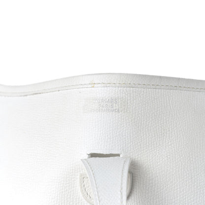 Hermes Epsom Evelyne PM White 8 of 13
