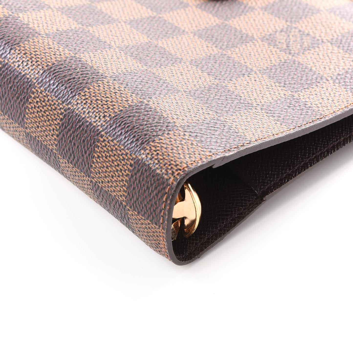 Damier Ebene Medium Ring Agenda Cover