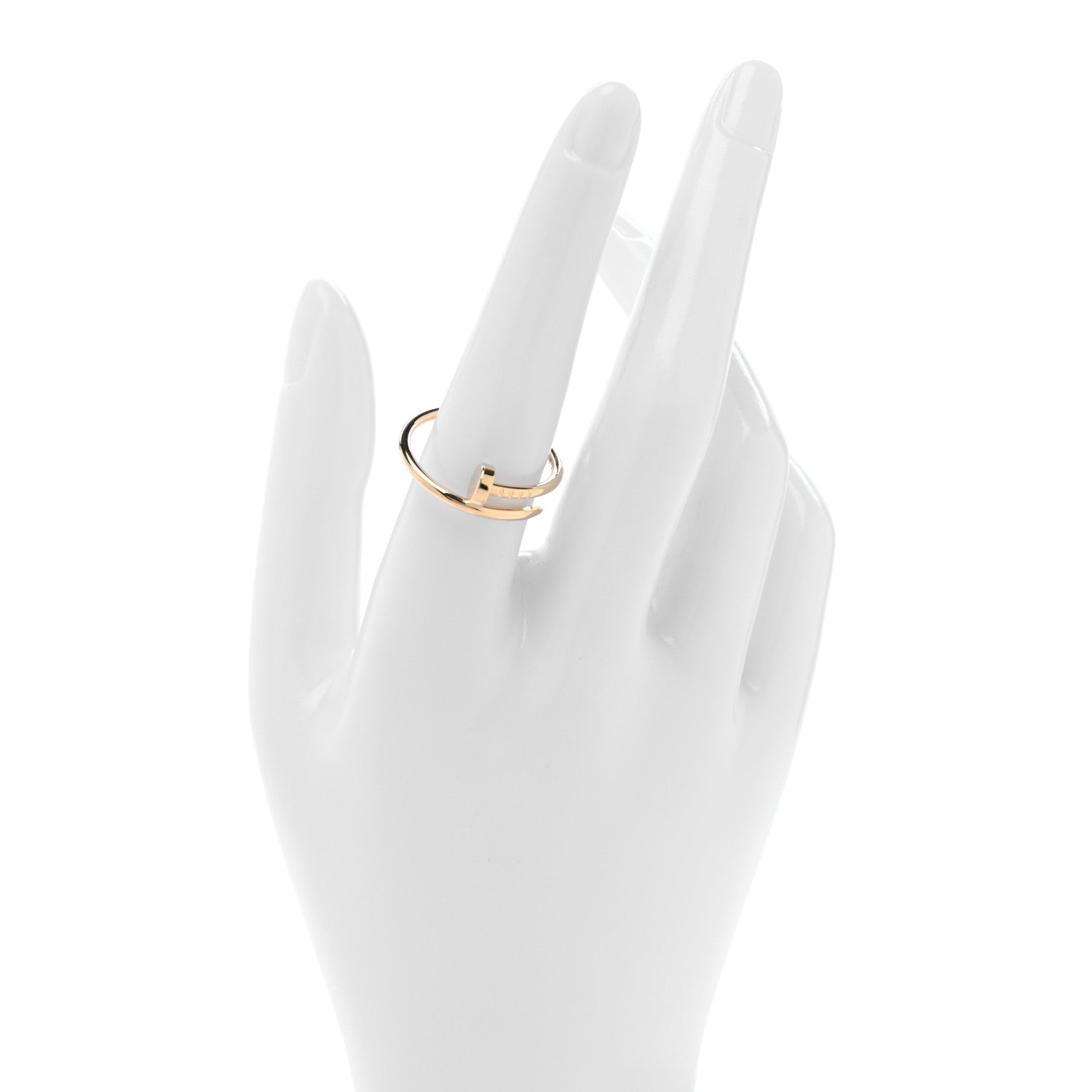 Cartier 18K Yellow Gold Small Juste Un Clou Ring 2 of 5