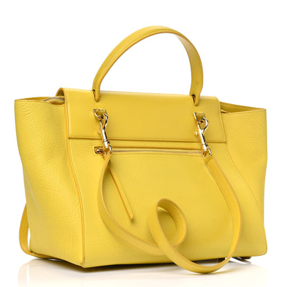 Celine Elephant Calfskin Mini Belt Bag Sun Yellow 2 of 12