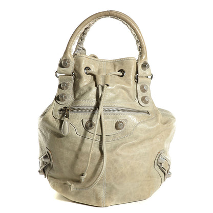 Balenciaga Agneau Giant 21 Silver Hardware Pompon Argent 1 of 11