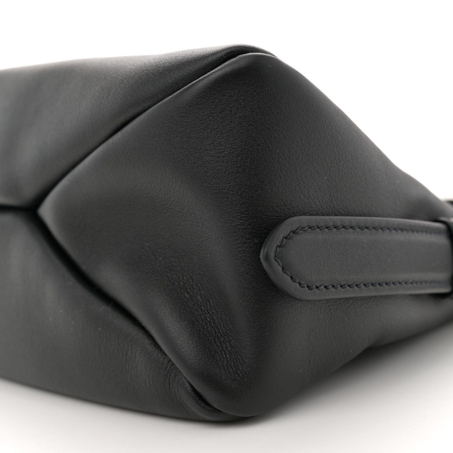Prada Soft Calfskin Medium Aimee Shoulder Bag Black 10 of 10