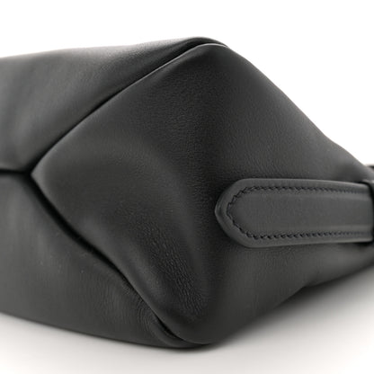 Prada Soft Calfskin Medium Aimee Shoulder Bag Black 10 of 10